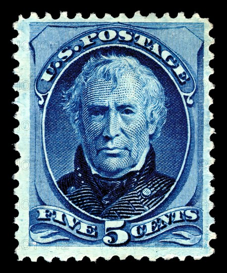 5c Zachary Taylor single, 1879. Creator: American Bank Note Company.