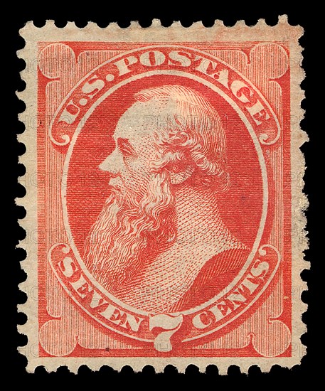 7c Edwin M. Stanton single, September 10, 1873. Creator: Unknown.