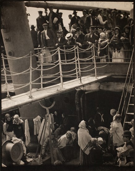 The Steerage, 1907, printed in or before 1913. Creator: Alfred Stieglitz.