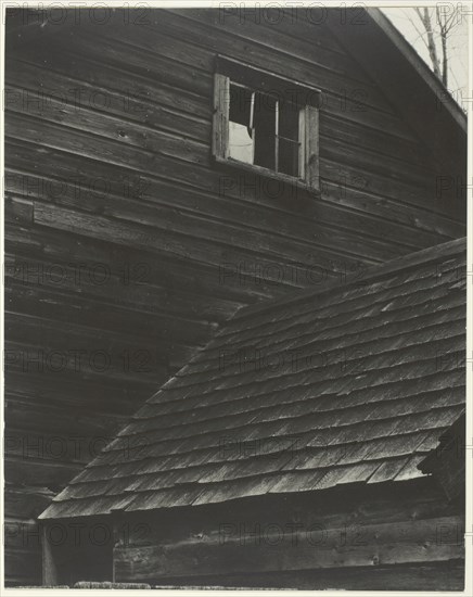 Barn-Lake George, 1922. Creator: Alfred Stieglitz.