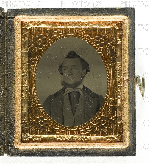 Untitled [portrait of a man], 1855/75.  Creator: Unknown.