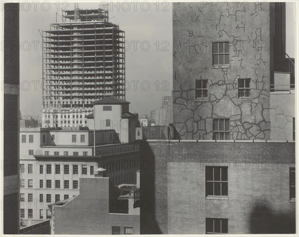 From My Window at An American Place, Southwest, 1932. Creator: Alfred Stieglitz.