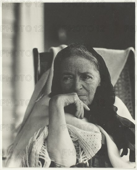 Hedwig Stieglitz, 1921/22. Creator: Alfred Stieglitz.