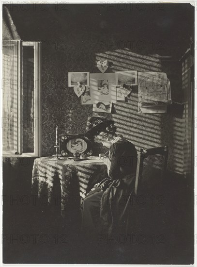 Sun Rays - Paula, Berlin, 1889, printed 1920/39. Creator: Alfred Stieglitz.