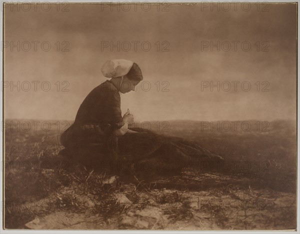 The Net Mender, 1894. Creator: Alfred Stieglitz.