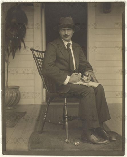 Waldo Frank, 1920. Creator: Alfred Stieglitz.