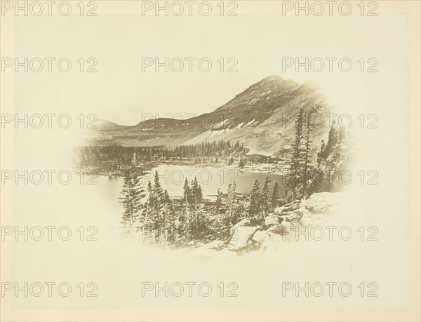 Moore's Lake, Head of Bear River, Uintah Mountain, 1868/69. Creator: Andrew Joseph Russell.