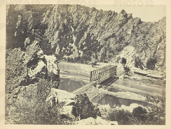 Tunnel No. 3, Weber Canon, Utah, 1868/69. Creator: Andrew Joseph Russell.