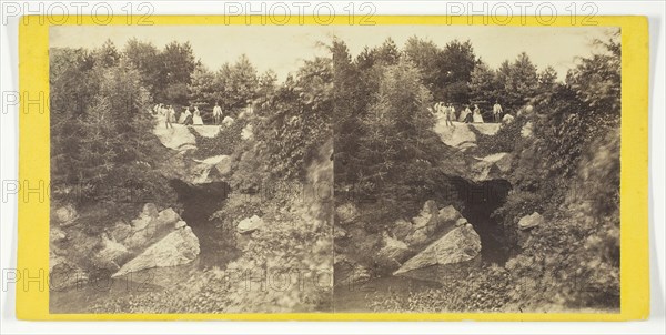 The Cave, 1860/69. Creator: Anthony & Company.