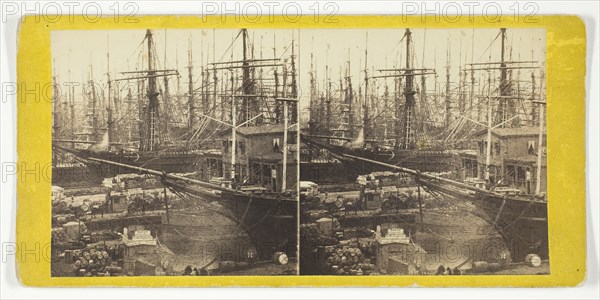 Wall Street Ferry, New York, 1860/69. Creator: Anthony & Company.