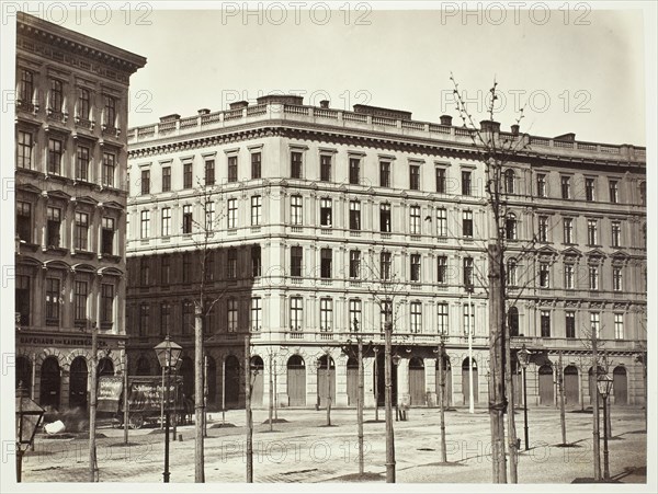 Burg-Ring No. 1, Wohnhaus des Simon Ritter von Biederman, 1860s. Creator: Unknown.