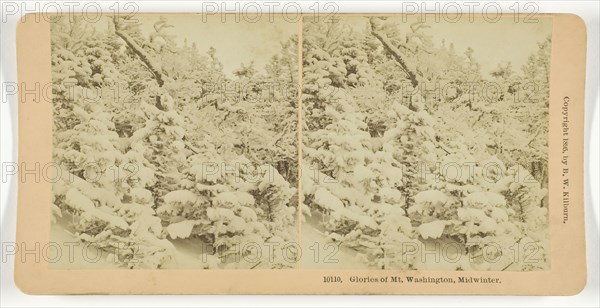 Glories of Mt. Washington, Midwinter, 1895. Creator: BW Kilburn.