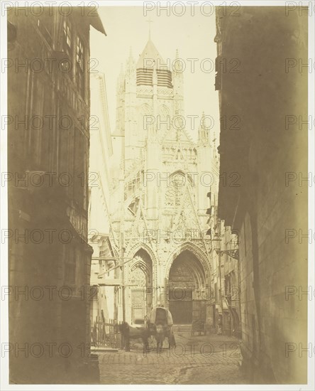 Saint Maclou de Rouen, 1854/55, printed 1855. Creators: Bisson Frères, Louis-Auguste Bisson, Auguste-Rosalie Bisson.