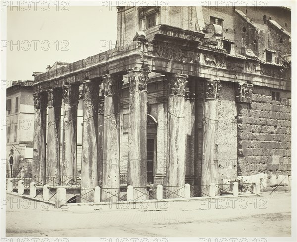 Untitled [Rome], 1854/56, printed 1856/63. Creators: Bisson Frères, Louis-Auguste Bisson, Auguste-Rosalie Bisson.