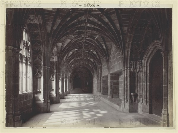 Untitled [cloisters], 1860/94.  Creator: Francis Bedford.