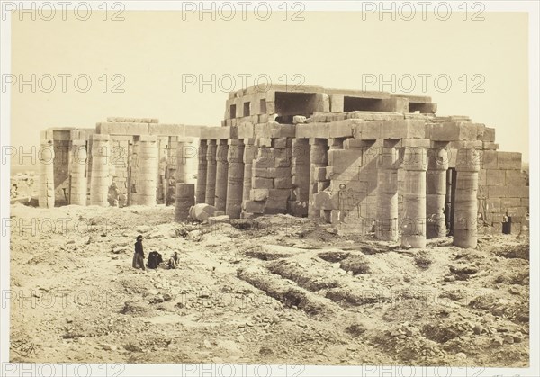 The Rameseum, 1858/62. Creator: Francis Frith.