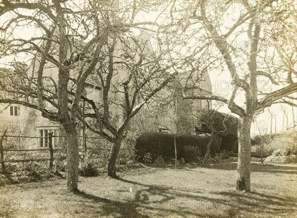 Kelmscott Manor: From the Orchard, 1896. Creator: Frederick Henry Evans.