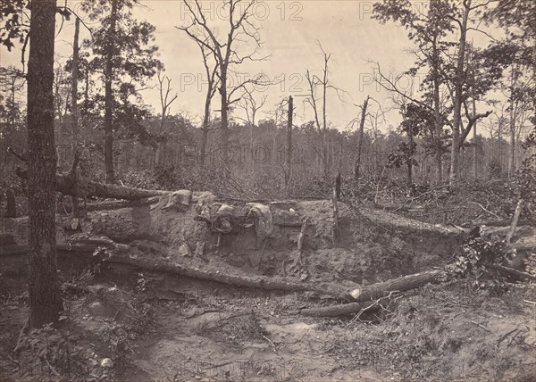 Battle Field of New Hope Church, GA, No. 2, 1866. Creator: George N. Barnard.