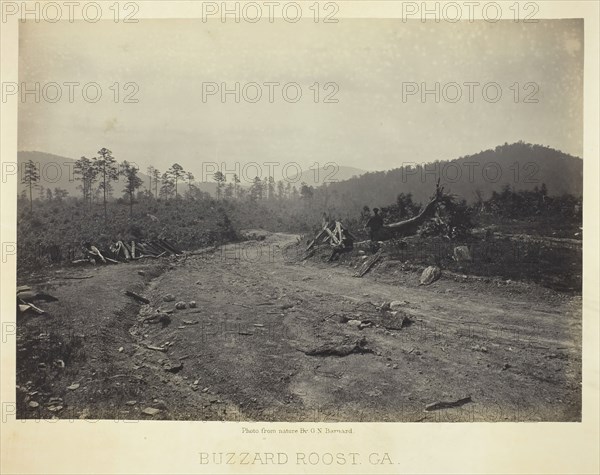 Buzzard Roost, GA, 1866. Creator: George N. Barnard.