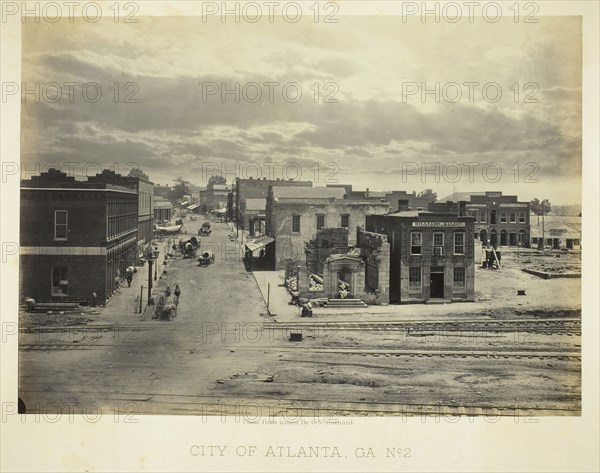 City of Atlanta, GA, No. 2, 1866. Creator: George N. Barnard.