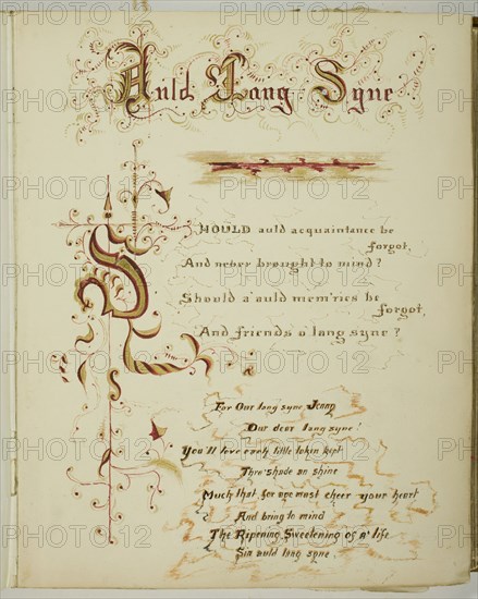 Untitled [For Auld Lang Syne], 1855/68. Creator: Georgina Cowper.