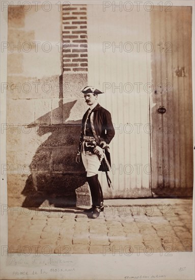 Prince Moskova at Chalons, 1857. Creator: Gustave Le Gray.