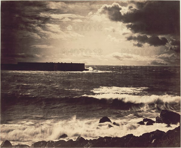 The Great Wave, Sète, 1857. Creator: Gustave Le Gray.