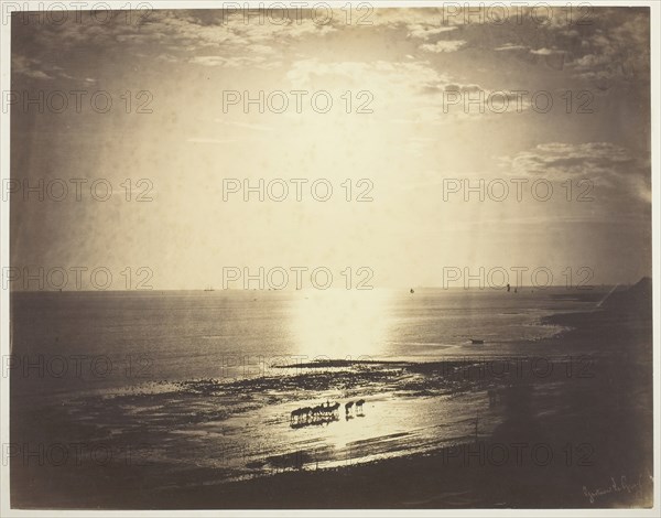 The Haloed Sun, 1856. Creator: Gustave Le Gray.