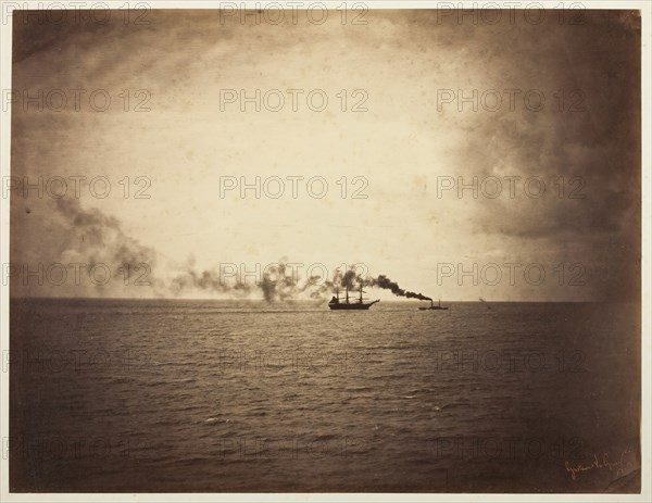 The Tugboat, 1856/57. Creator: Gustave Le Gray.