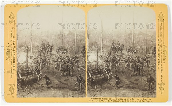 Gen. W.H.L. Wallace's, 2nd Div. Army of the Tenn., 1887. Creator: Henry Hamilton Bennett.