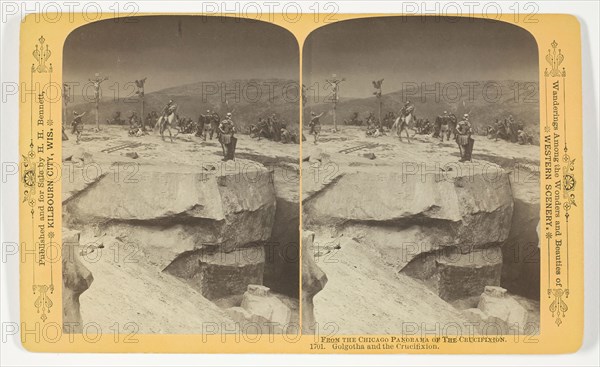 Golgotha and the Crucifixion, 1893. Creator: Henry Hamilton Bennett.