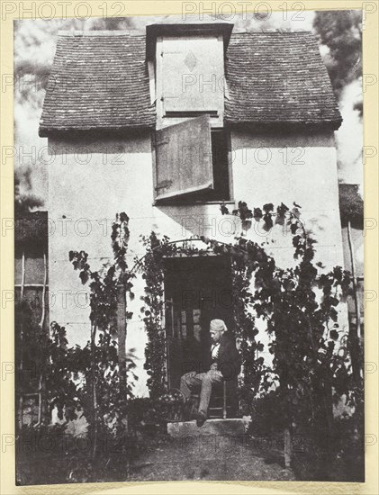 Bayard, Devant sa Maison, 1842/50, printed 1965. Creator: Hippolyte Bayard.