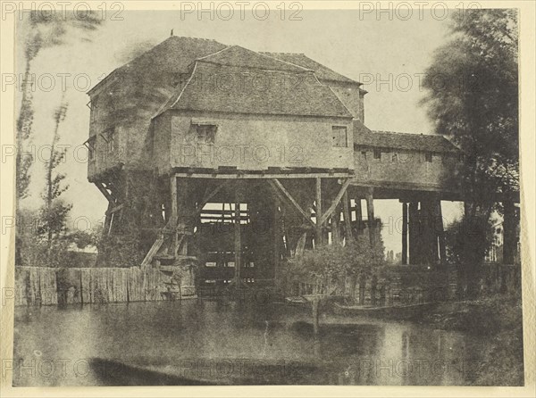 Le Moulin de Saint-Ouen, 1845, printed 1965. Creator: Hippolyte Bayard.