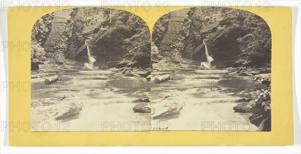 View in Freers, Glen of Watkins, N.Y., 1860/65. Creator: J. C. Burritt.