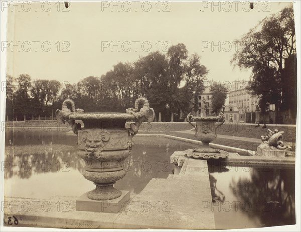 Versailles, Basin de Neptune, 1902. Creator: Eugene Atget.