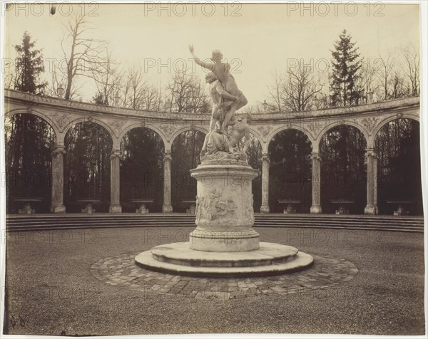 Versailles, Bosquet de la Colonnade, 1904. Creator: Eugene Atget.