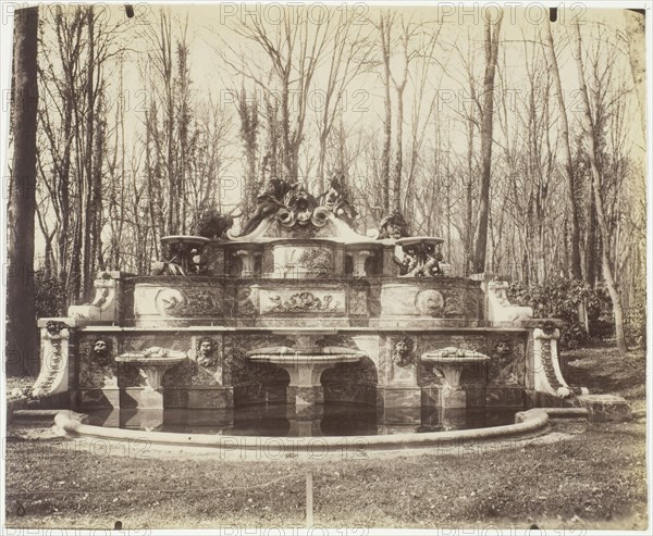 Versailles, Grand Triannon (Buffet par Mansard), 1902. Creator: Eugene Atget.