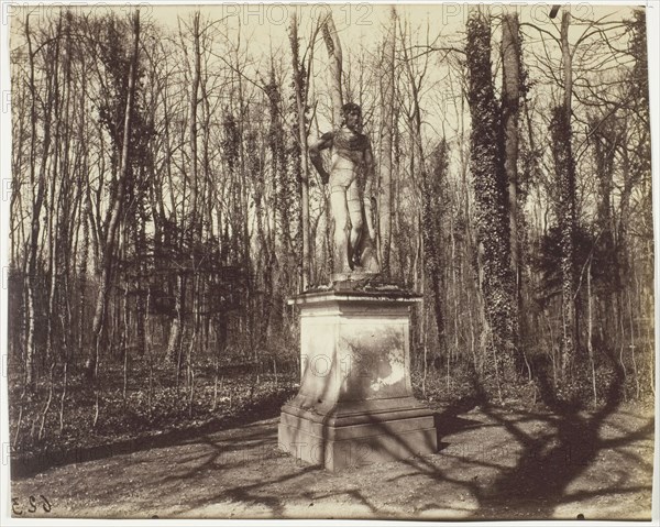 Versailles, Grand Trianon, Coin de Parc, 1901. Creator: Eugene Atget.