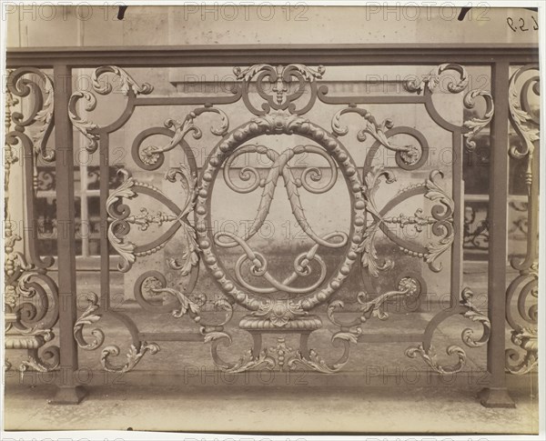 Versailles, Grille du Chateau, 1905. Creator: Eugene Atget.