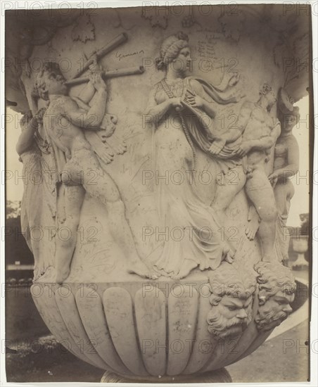 Versailles, Vase (Detail), 1906. Creator: Eugene Atget.