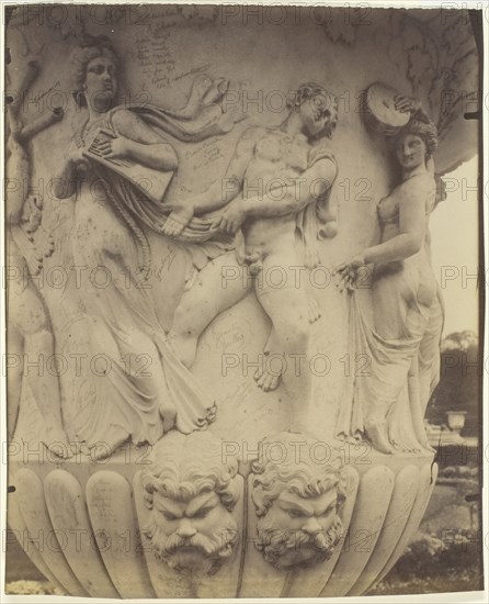 Versailles, Vase (Detail), 1906. Creator: Eugene Atget.