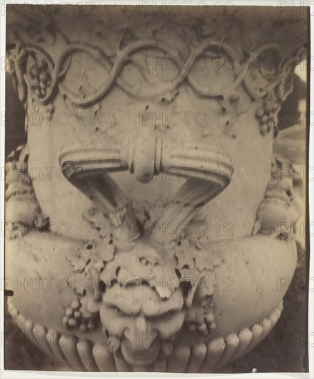 Versailles, Vase (Detail), 1906. Creator: Eugene Atget.