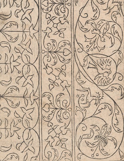 New Modelbüch allen Nägerin u. Sydenstickern (Page 16v), 1556. Creator: Hans Hoffman.