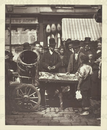 Cheap Fish of St. Giles's, 1881. Creator: John Thomson.