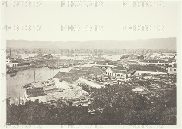 Foochow Foreign Settlement, c. 1868. Creator: John Thomson.