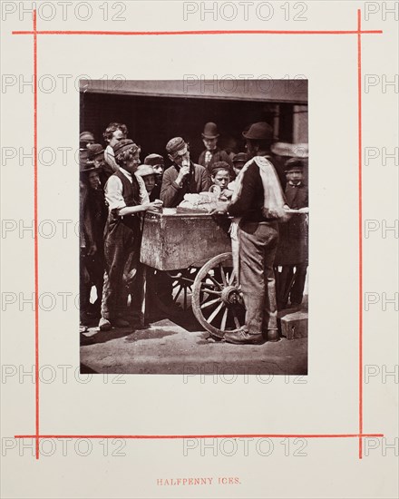 Halfpenny Ices, 1877. Creator: John Thomson.