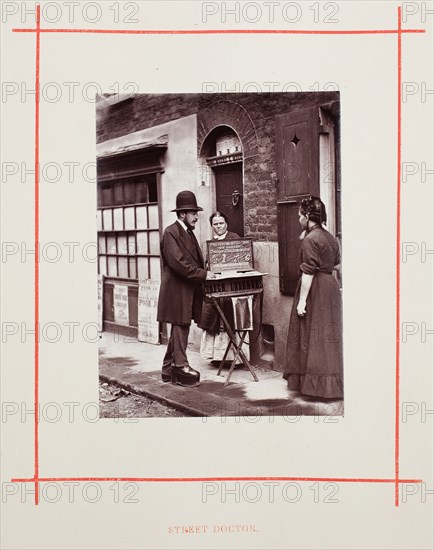 Street Doctors, 1877. Creator: John Thomson.