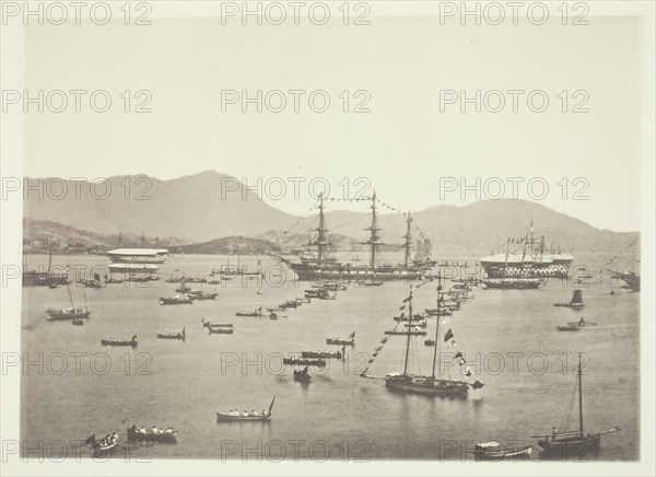 The Harbour, Hong-Kong, c. 1868. Creator: John Thomson.