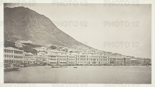 The Praya, Hong-Kong, c. 1868. Creator: John Thomson.