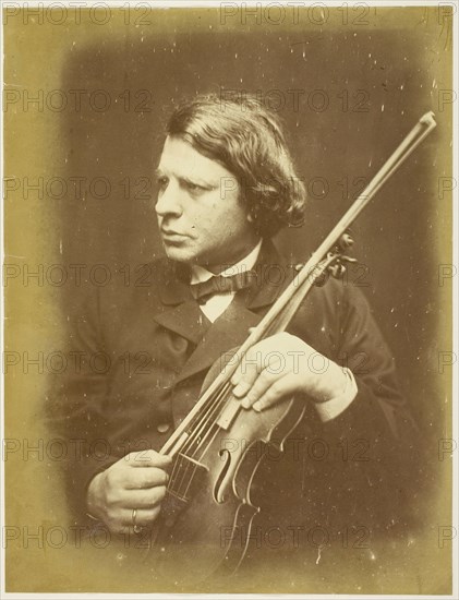 Mr. Joseph Joachim, 1868. Creator: Julia Margaret Cameron.